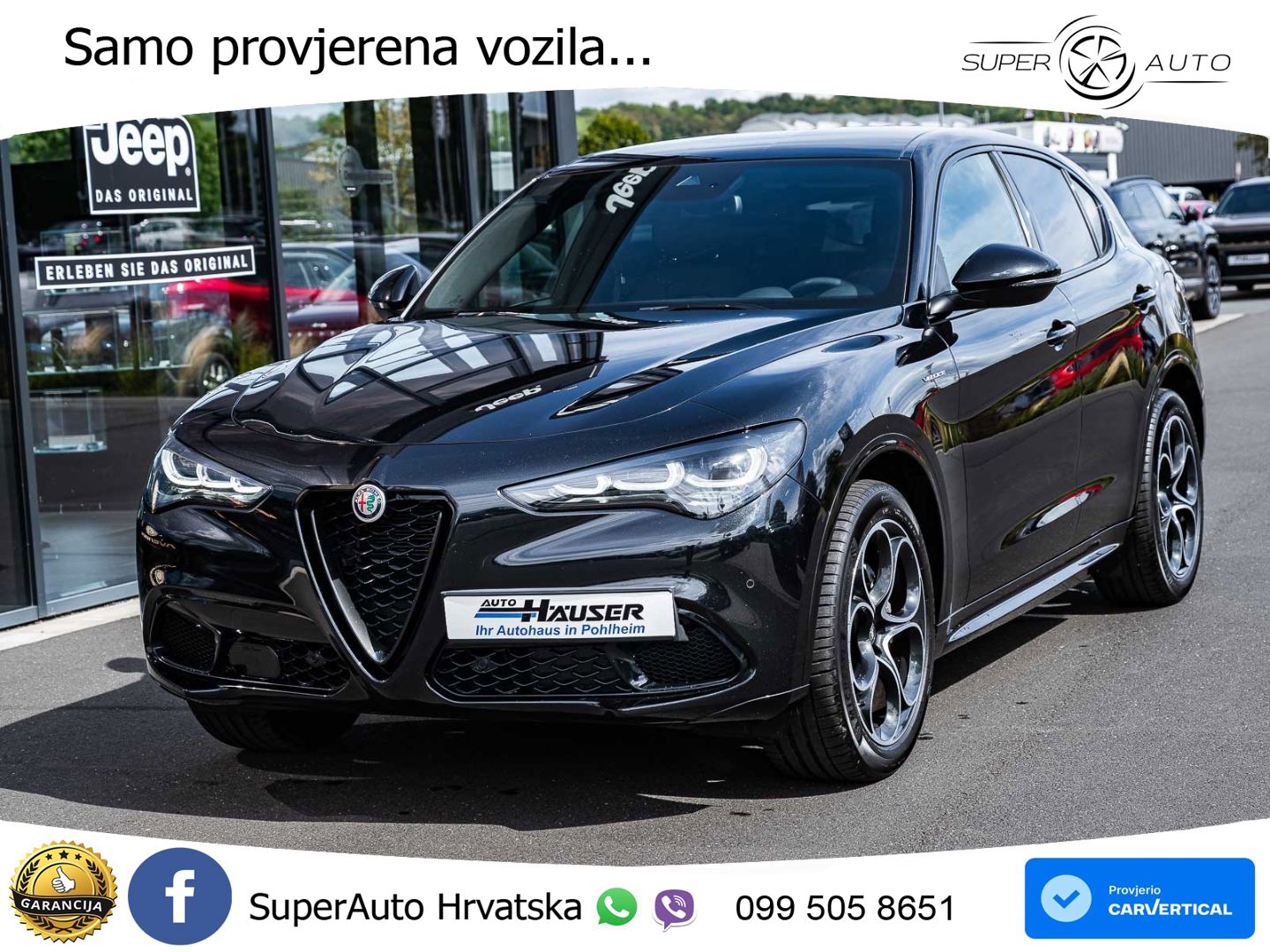 Alfa Romeo Stelvio 2.2 MultiJet II (210 KS) Q4 Automatic LED+GR SJED+ACC