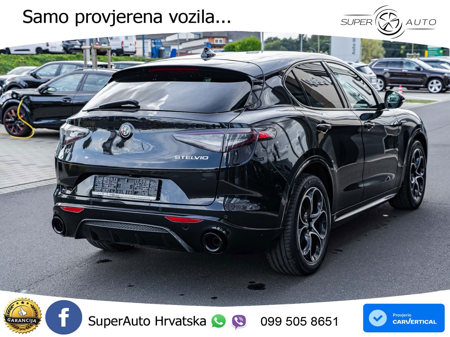Alfa Romeo Stelvio 2.2 MultiJet II (210 KS) Q4 Automatic LED+GR SJED+ACC