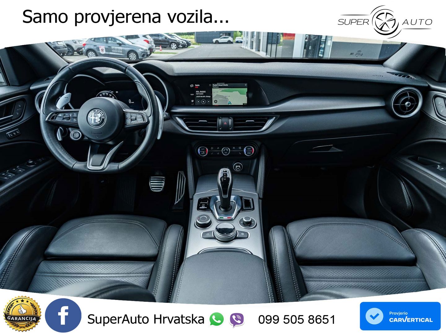 Alfa Romeo Stelvio 2.2 MultiJet II (210 KS) Q4 Automatic LED+GR SJED+ACC
