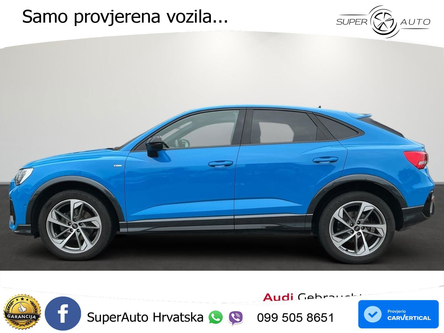 Audi Q3 Sportback 35 TDI (150 KS) S tronic S line