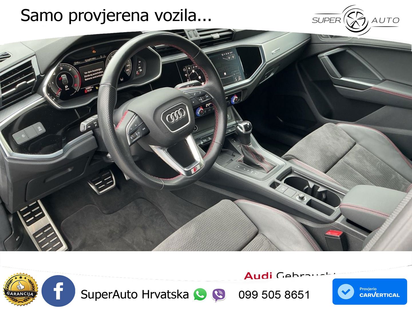 Audi Q3 Sportback 35 TDI (150 KS) S tronic S line