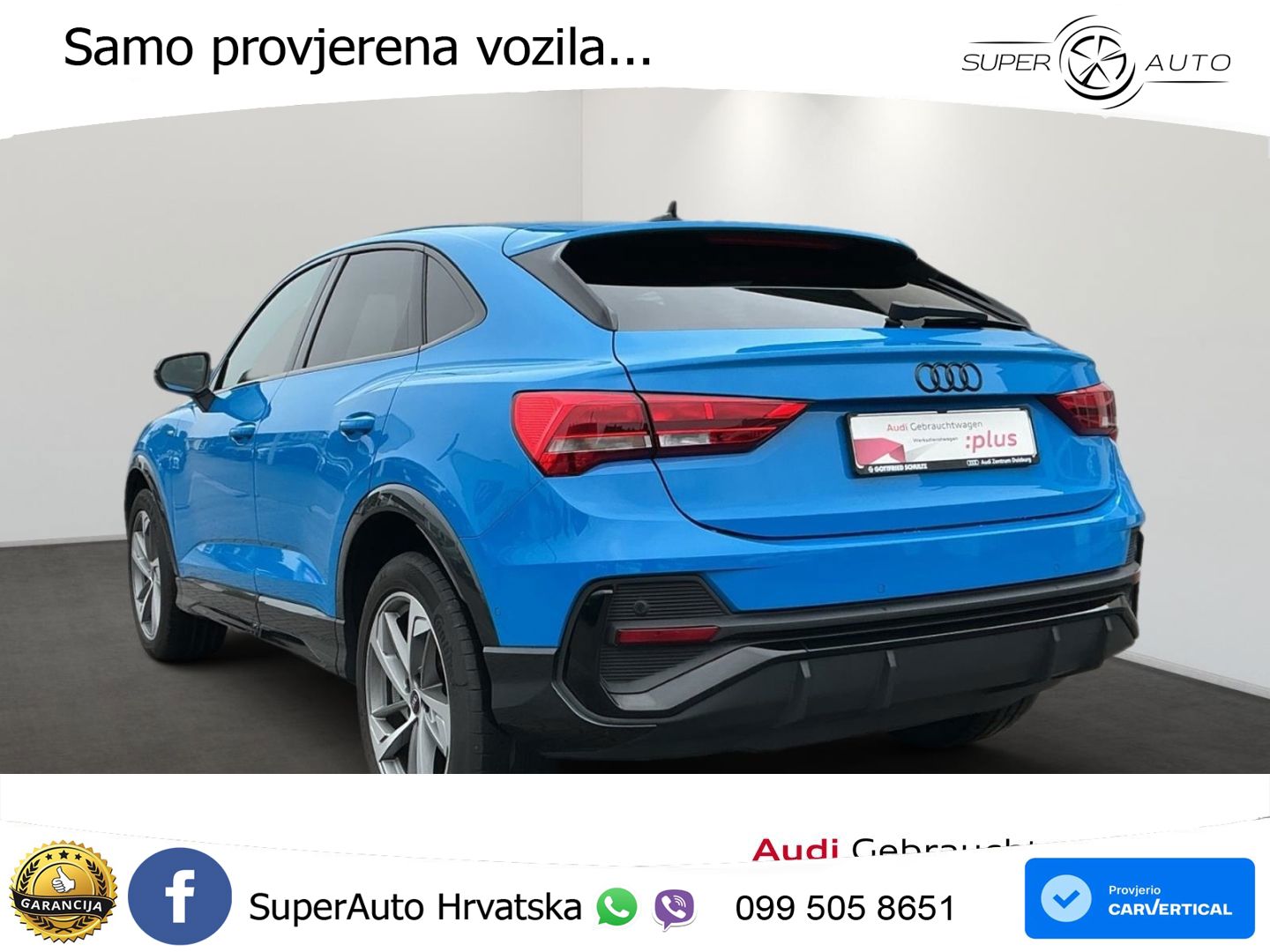 Audi Q3 Sportback 35 TDI (150 KS) S tronic S line