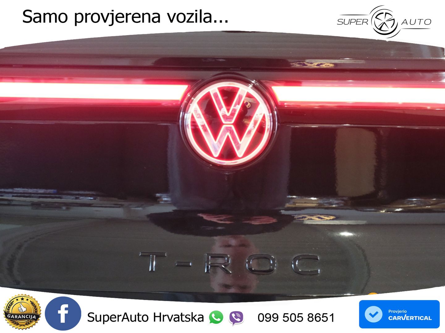 Volkswagen T-Roc 1.5 eTSI (150 KS)  DSG R-Line MATRIX+GR SJED+KAM