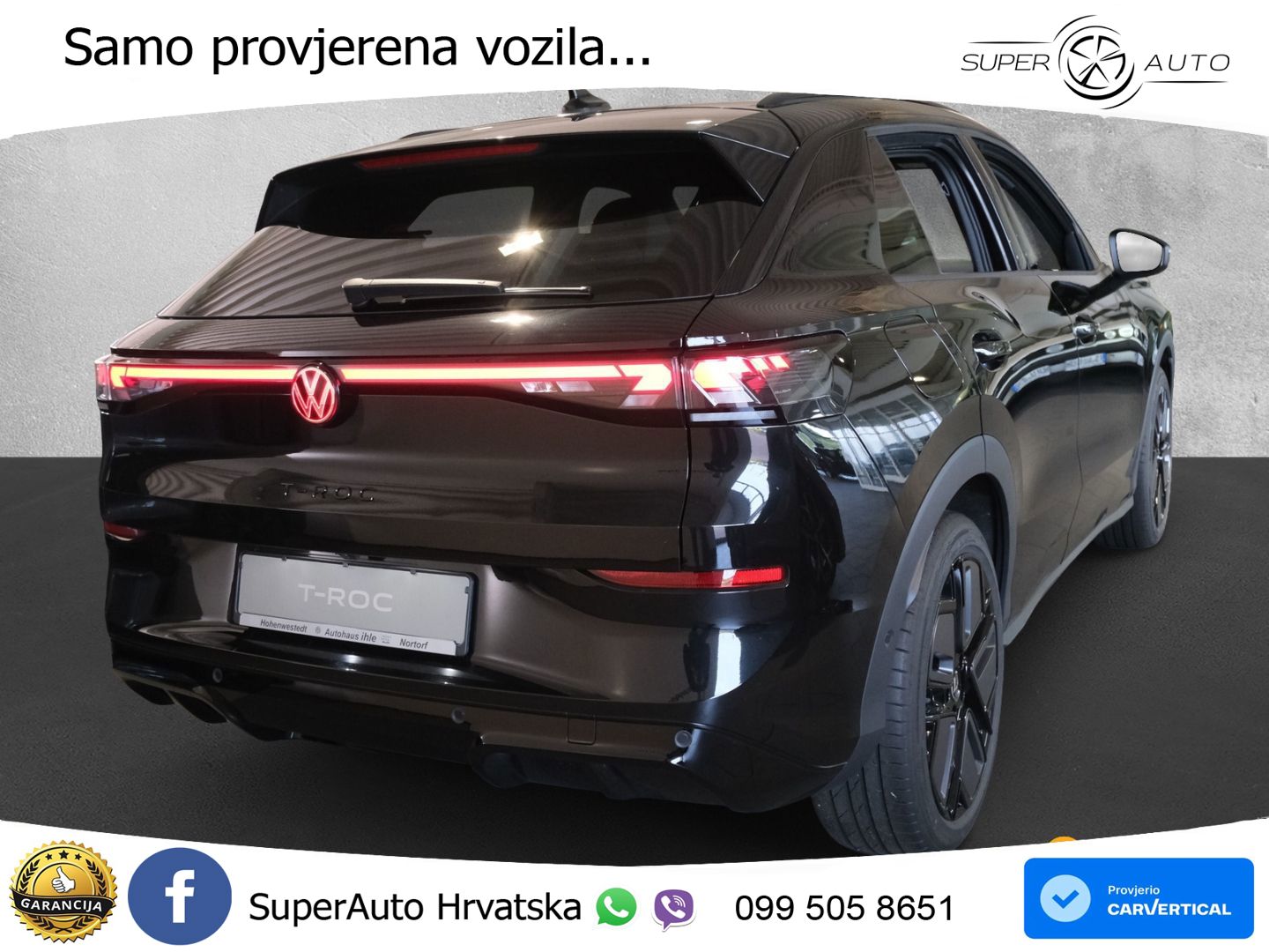 Volkswagen T-Roc 1.5 eTSI (150 KS)  DSG R-Line MATRIX+GR SJED+KAM