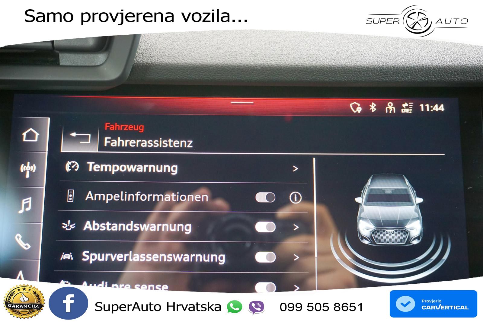 Audi A3 40 TFSI (190 KS) quattro S tronic S line LED+GR SJED+ACC