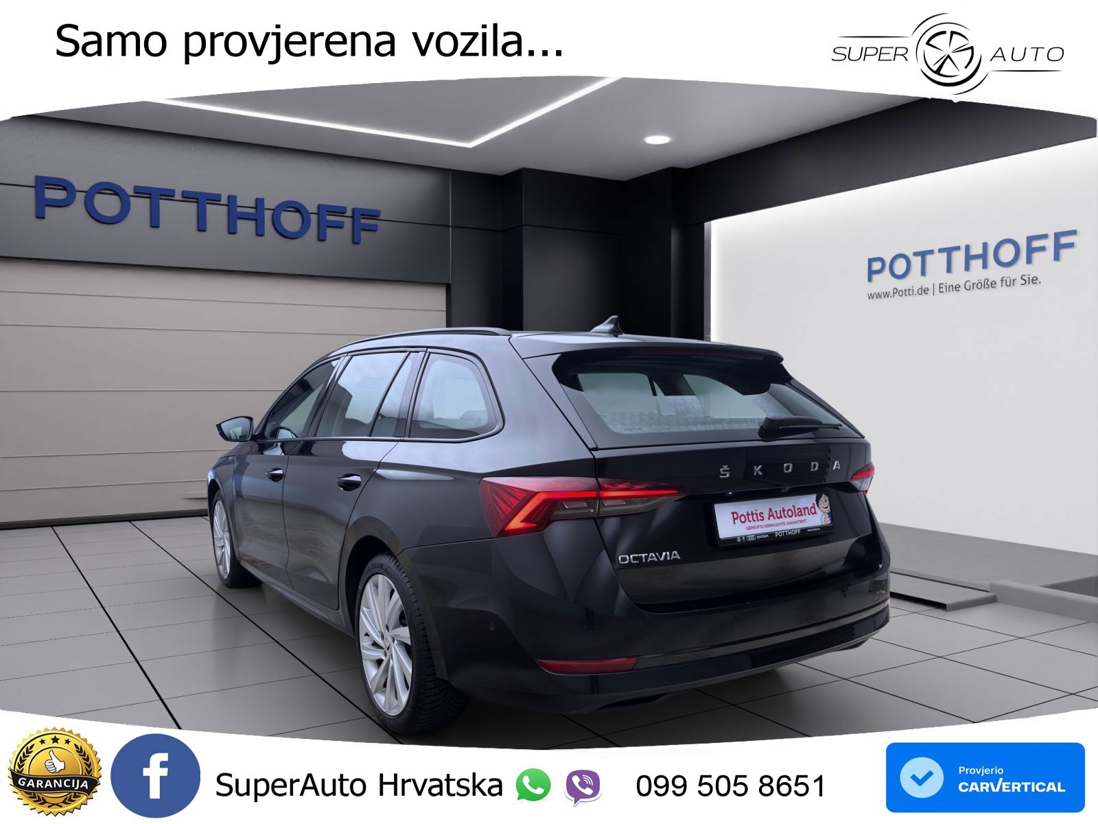 Škoda Octavia Combi 2.0 TDI (150 KS) DSG MATRIX+GR SJED+KAM