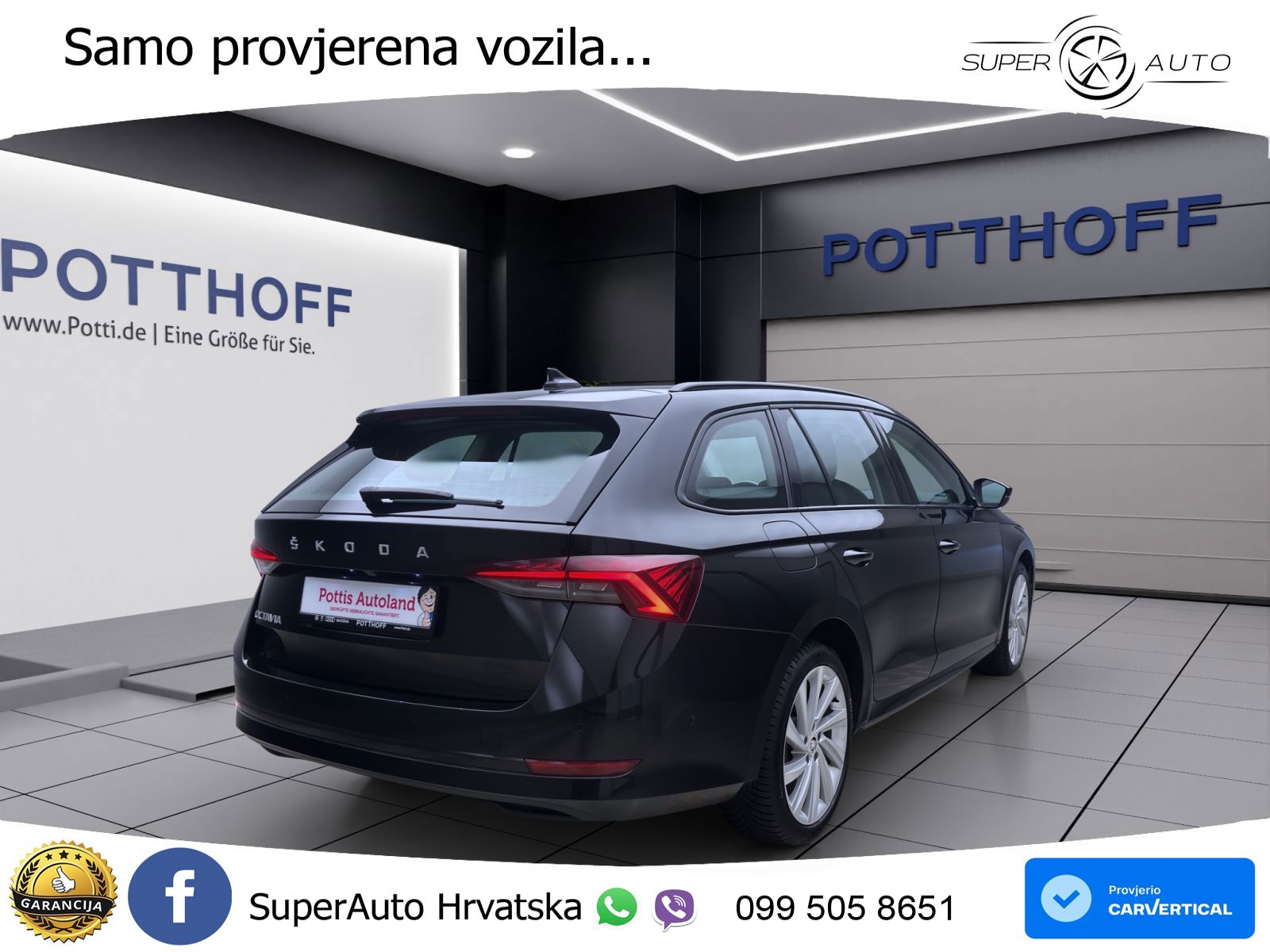 Škoda Octavia Combi 2.0 TDI (150 KS) DSG MATRIX+GR SJED+KAM