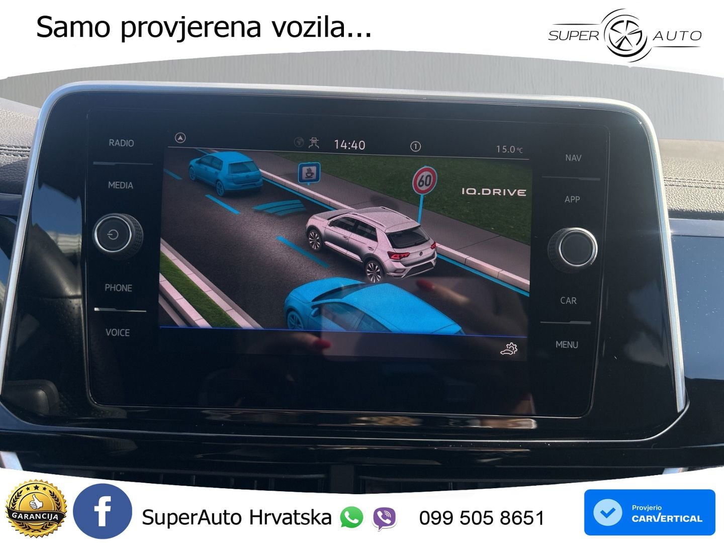 Volkswagen T-Roc 1.5 TSI (150 KS) DSG R-Line LED+GR SJED+ACC