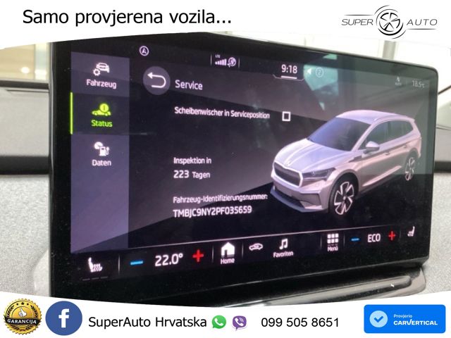 Škoda Enyaq iV 80 82 kWh (204 KS) Loft LED+GR SJED+ACC