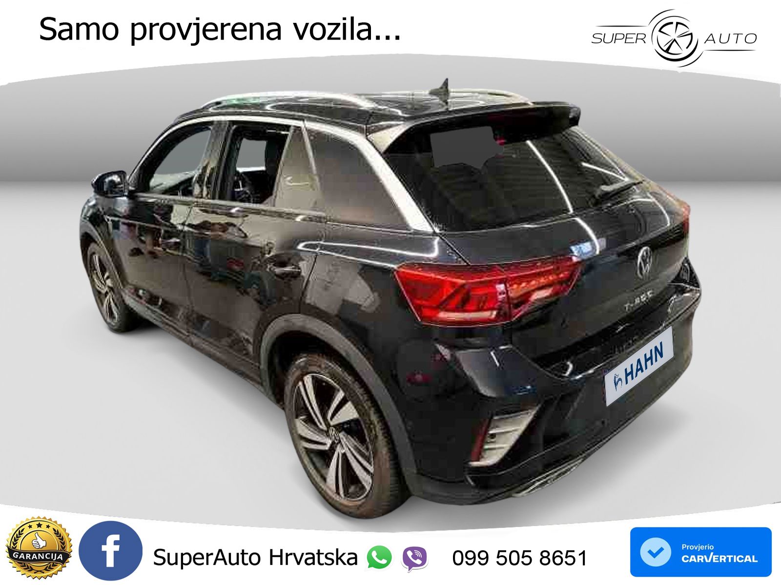 Volkswagen T-Roc 1.5 TSI (150 KS) DSG R-Line LED+GR SJED+ACC