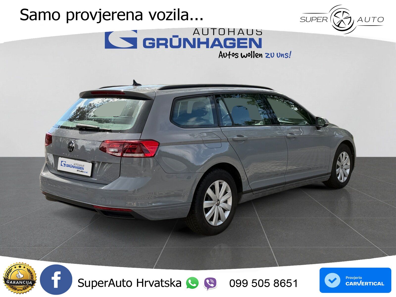 Volkswagen Passat Variant 1.5 TSI (150 KS) DSG ACT LED+GR SJED+ACC
