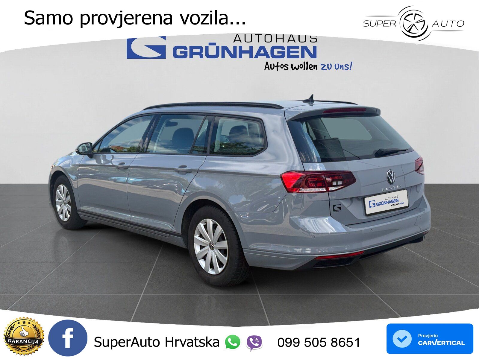 Volkswagen Passat Variant 1.5 TSI (150 KS) DSG ACT LED+GR SJED+ACC