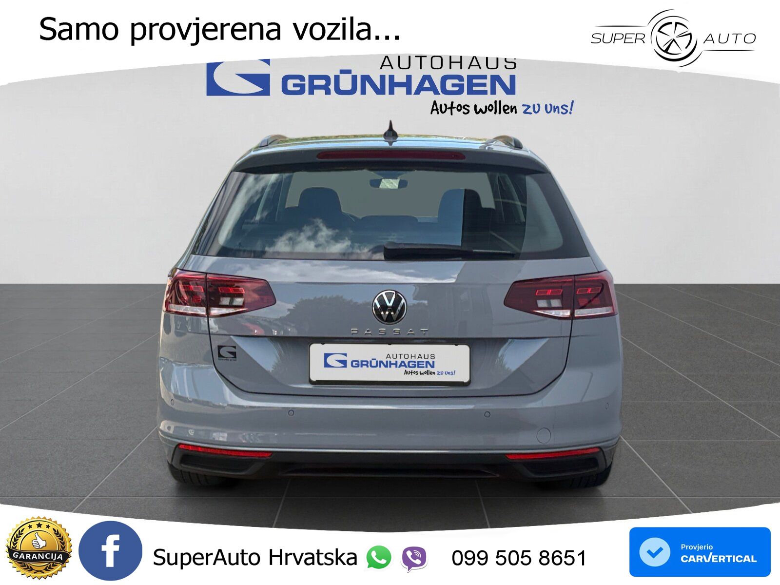Volkswagen Passat Variant 1.5 TSI (150 KS) DSG ACT LED+GR SJED+ACC