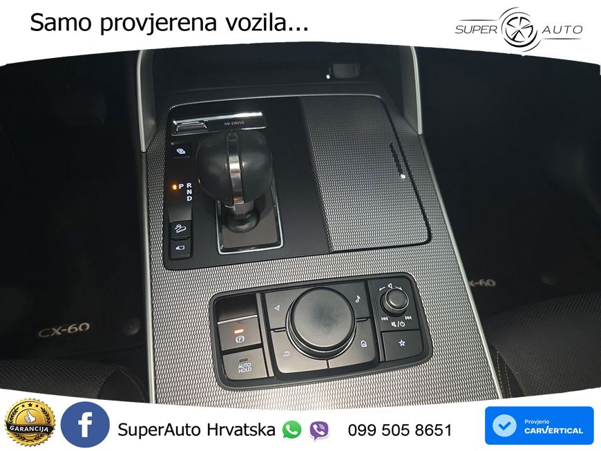 Mazda CX-60 2.5 e-Skyactiv (328 KS) AWD Automatic LED+GR SJED+ACC