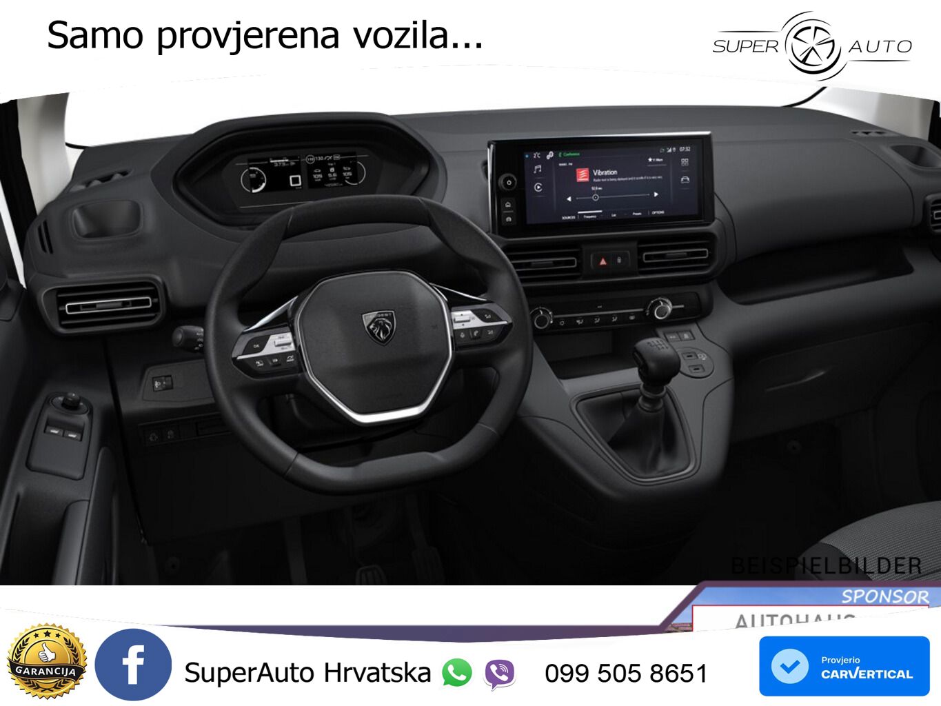 Peugeot Partner L1 MultiFlex Kam E-Rad CarP UVP-39%* 102 KS