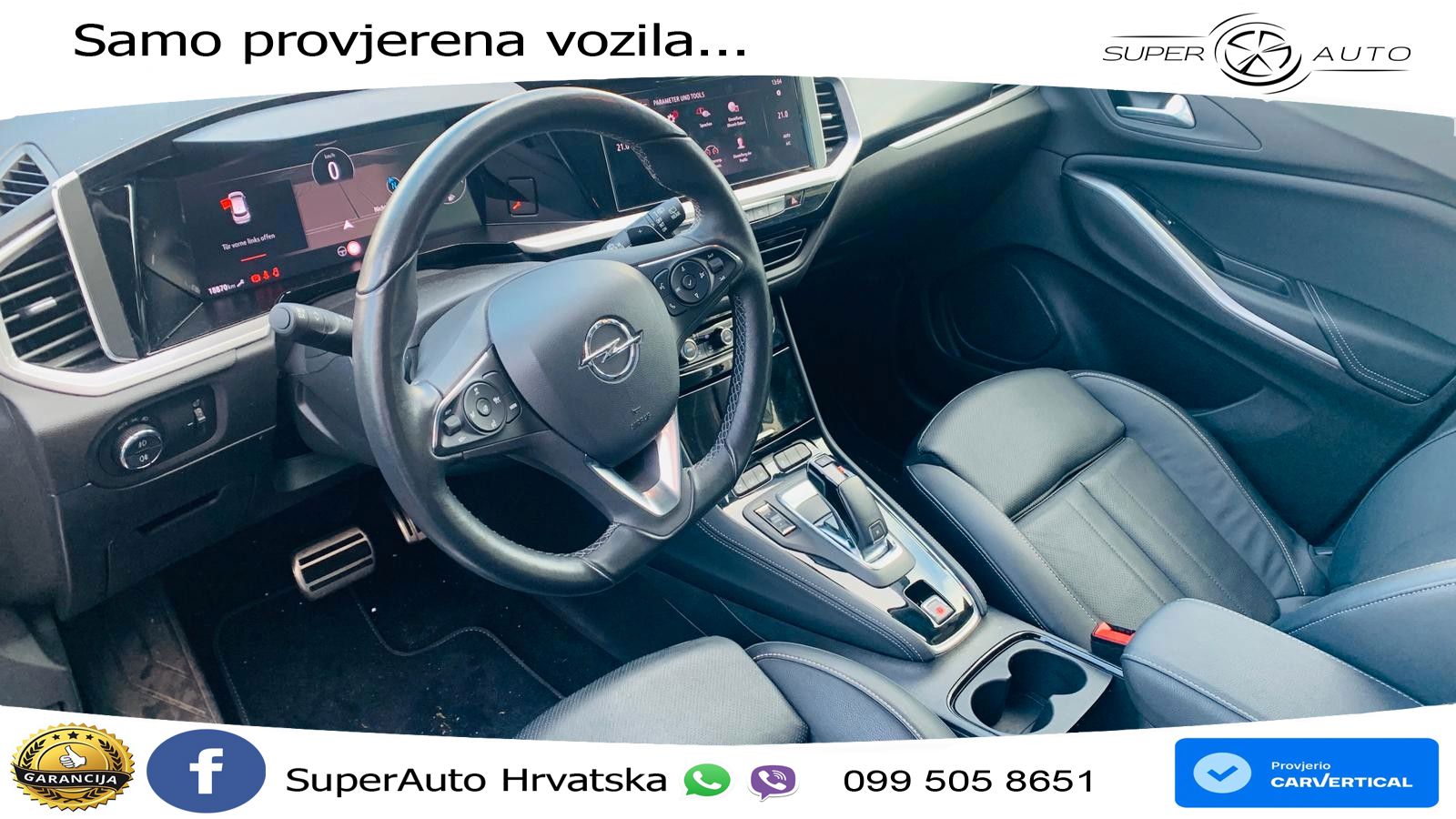 Opel Grandland 1.2i Turbo (130 KS) Automatic LED+GR SJED+ACC
