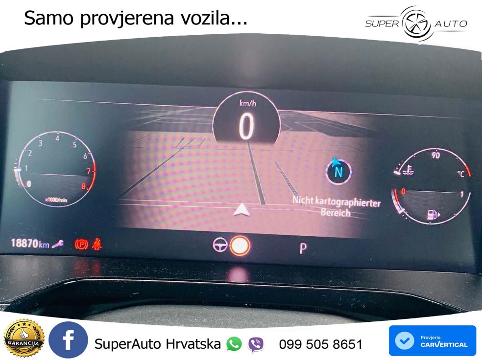 Opel Grandland 1.2i Turbo (130 KS) Automatic LED+GR SJED+ACC