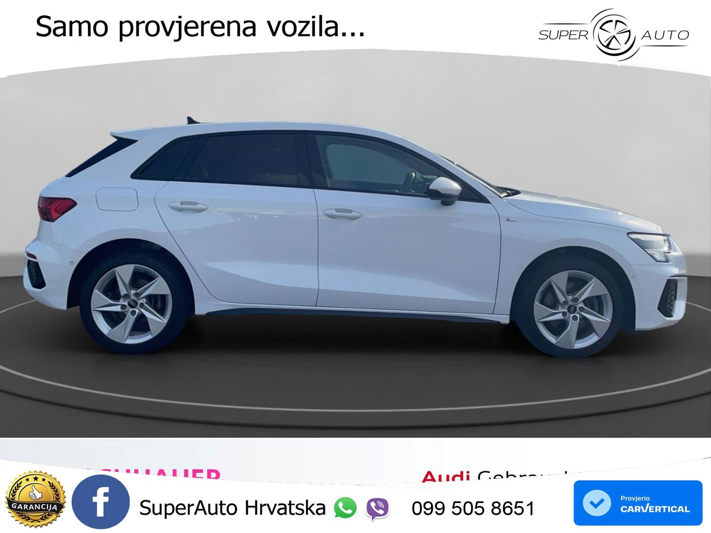 Audi A3 40 TFSIe (204 KS) S tronic S line