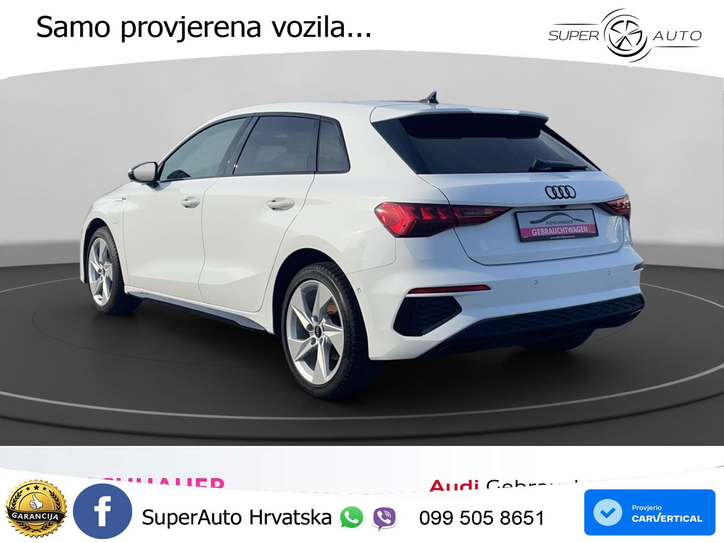 Audi A3 40 TFSIe (204 KS) S tronic S line