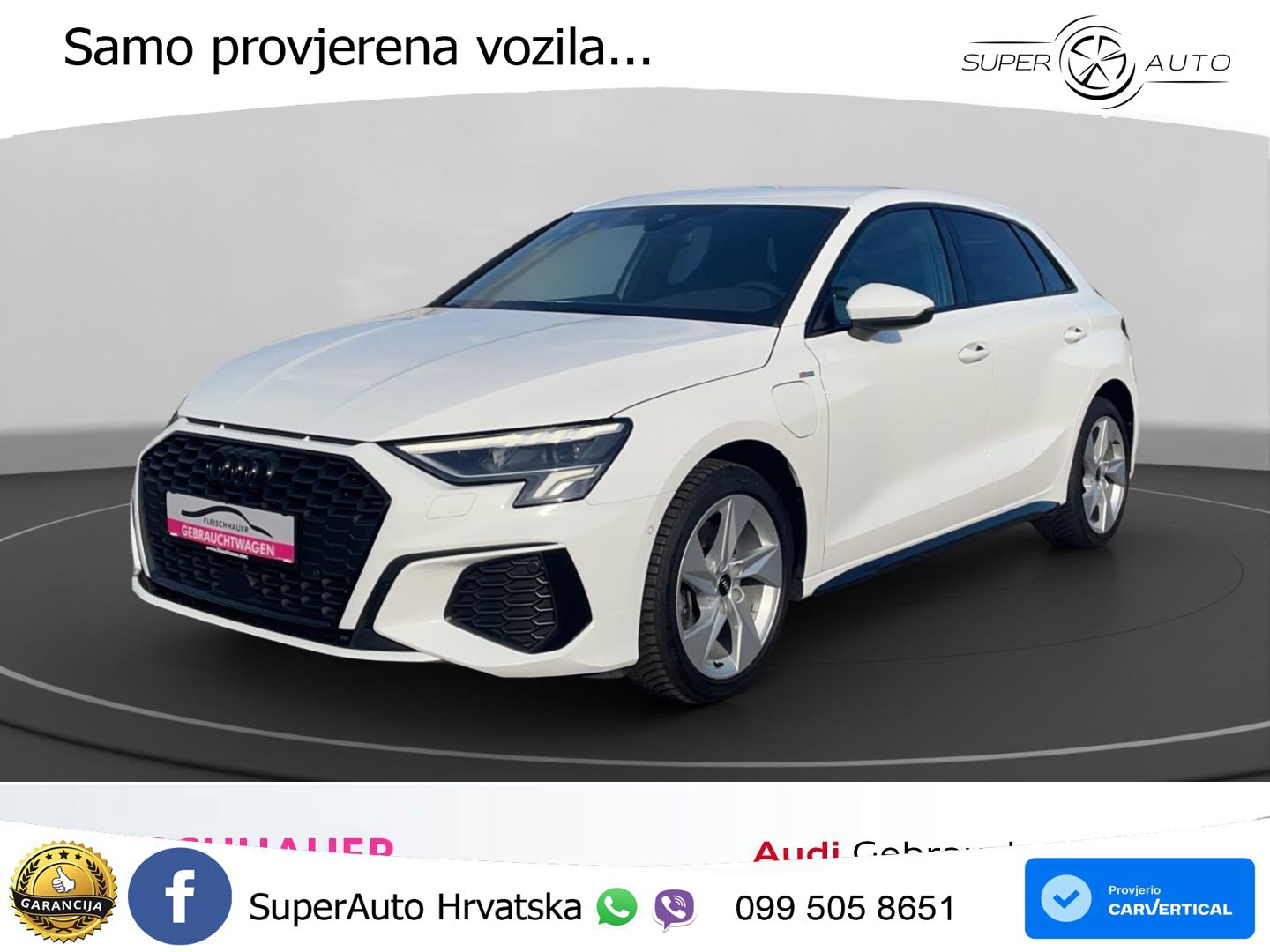 Audi A3 40 TFSIe (204 KS) S tronic S line