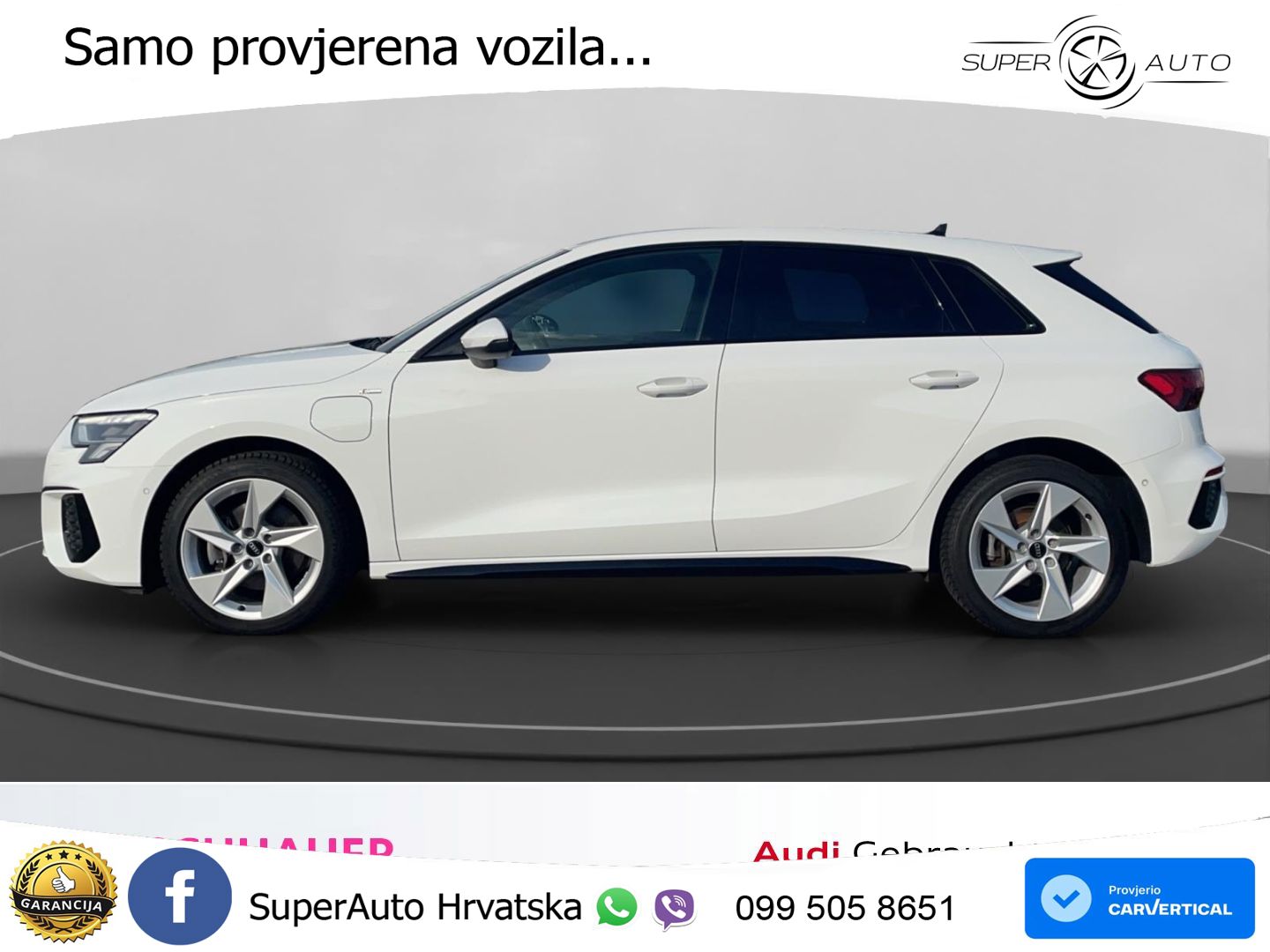 Audi A3 40 TFSIe (204 KS) S tronic S line