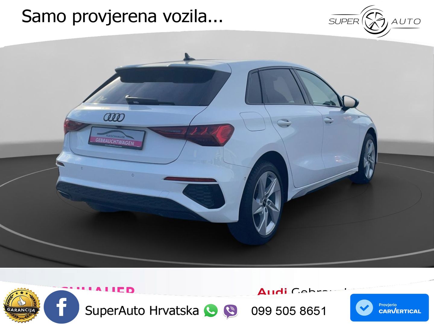 Audi A3 40 TFSIe (204 KS) S tronic S line
