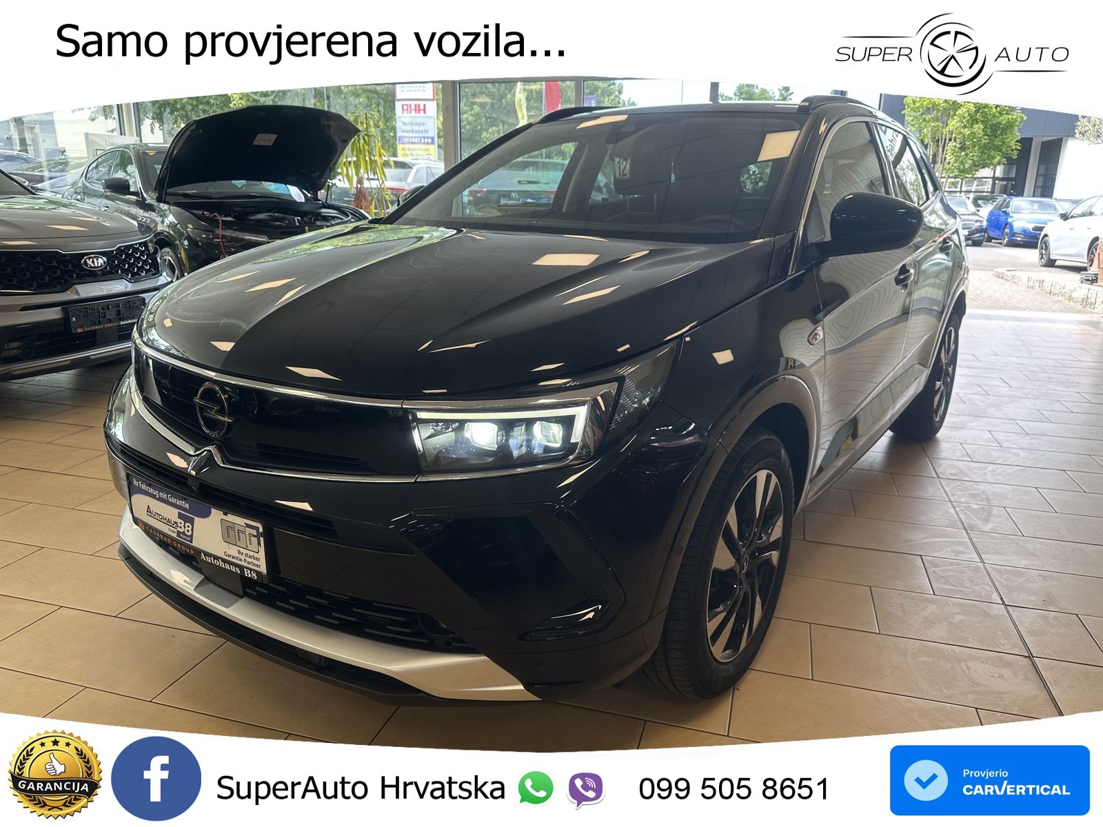 Opel Grandland 1.2i Turbo (130 KS) Automatic Ultimate LED+GR SJED+ACC