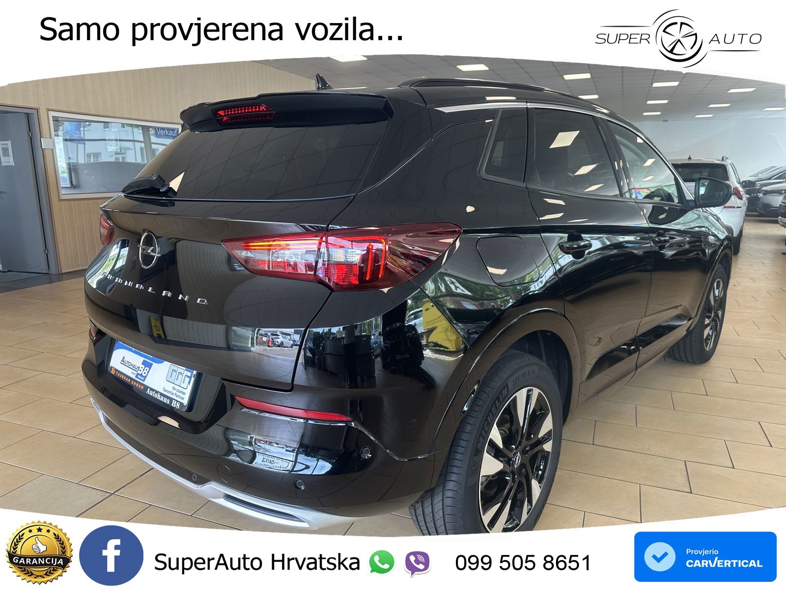 Opel Grandland 1.2i Turbo (130 KS) Automatic Ultimate LED+GR SJED+ACC