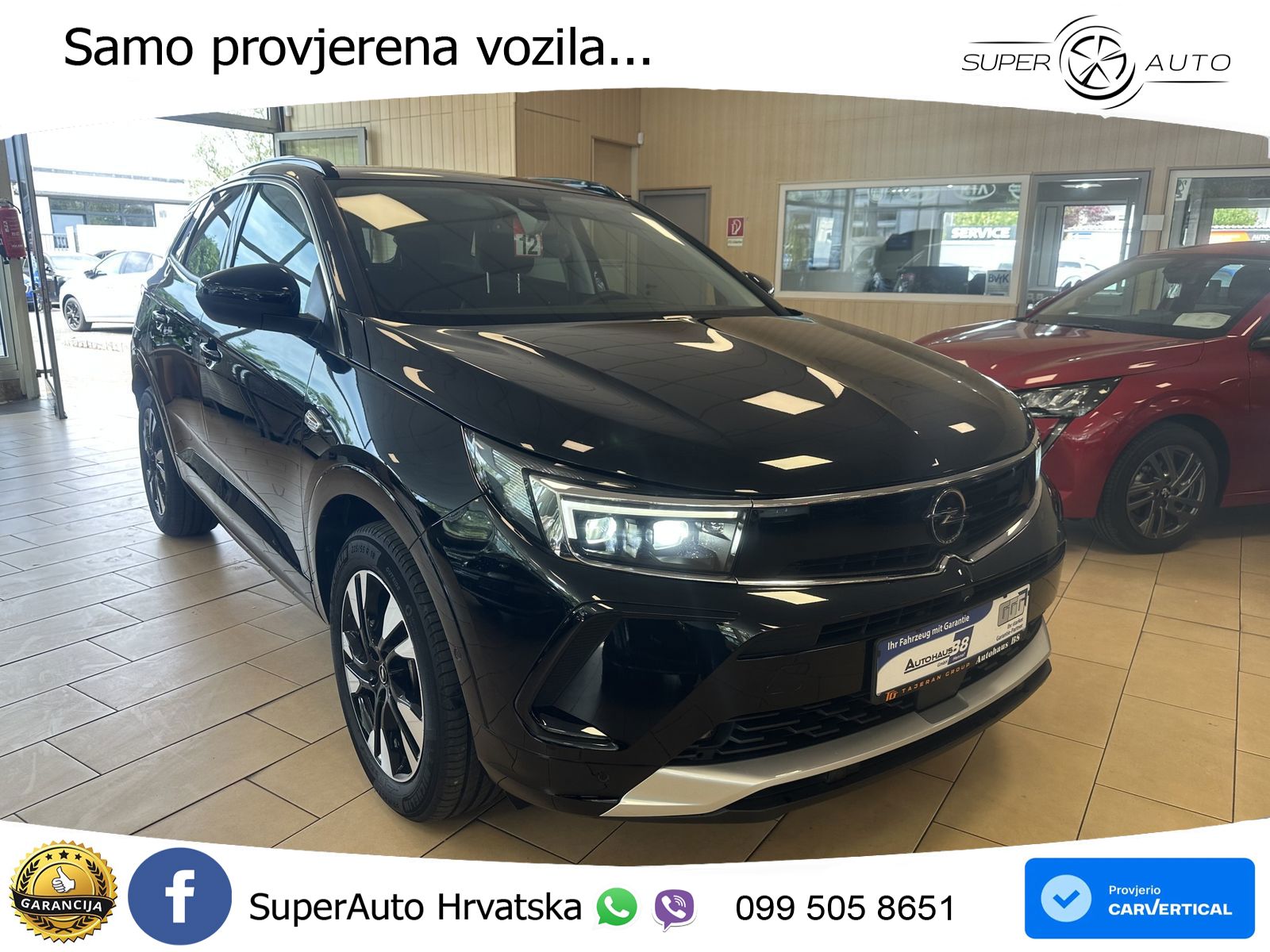 Opel Grandland 1.2i Turbo (130 KS) Automatic Ultimate LED+GR SJED+ACC