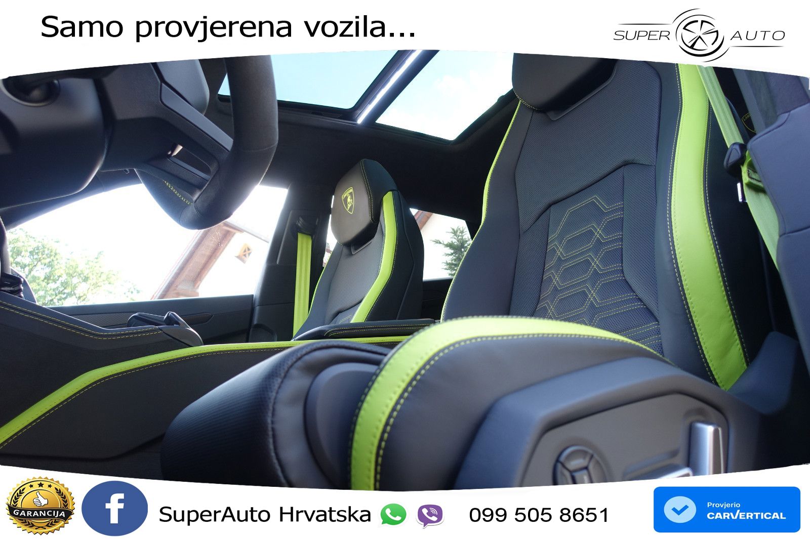 Lamborghini Urus SE 4.0 V8 (800 KS) 4WD Automatic LED+GR SJED+ACC