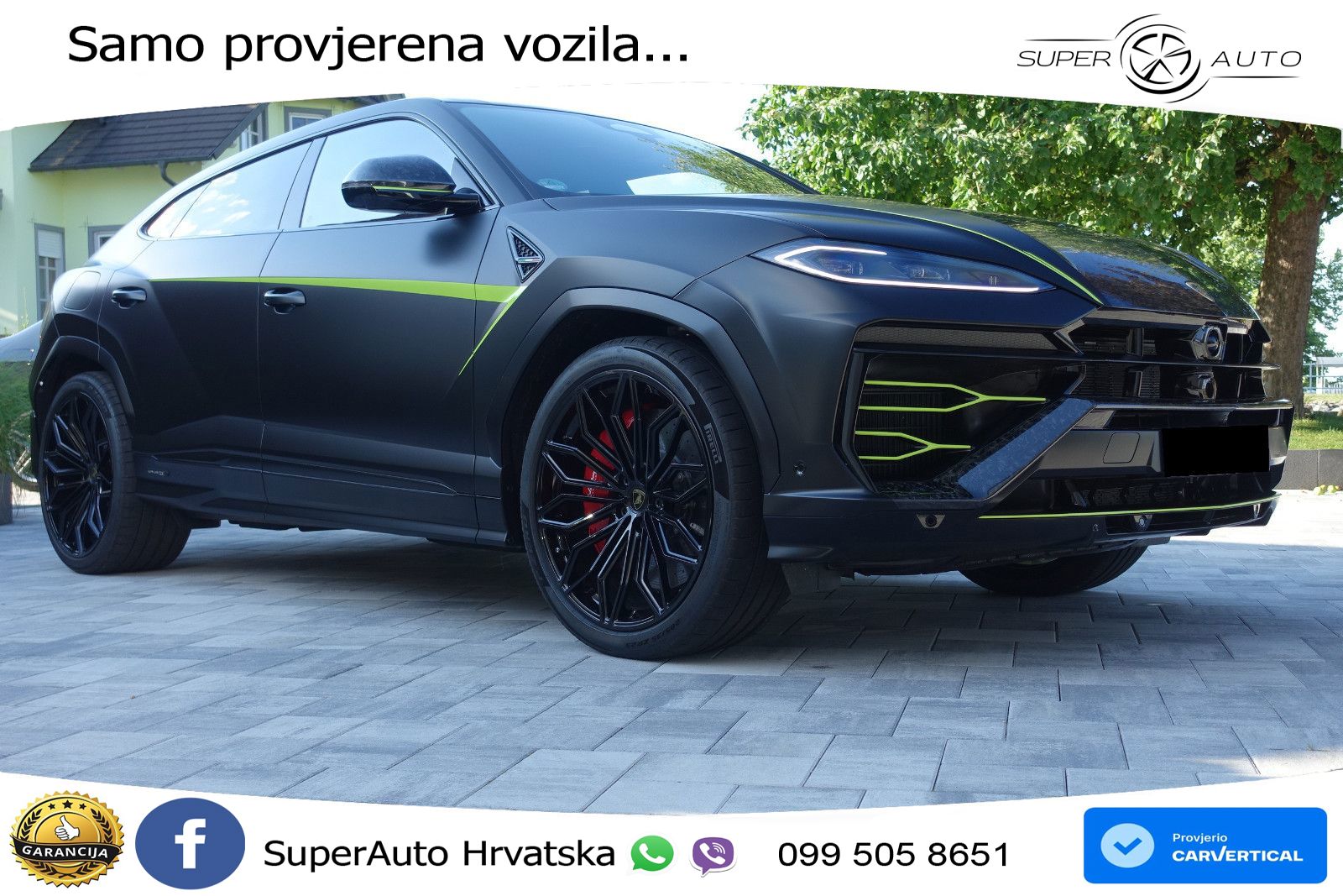 Lamborghini Urus SE 4.0 V8 (800 KS) 4WD Automatic LED+GR SJED+ACC