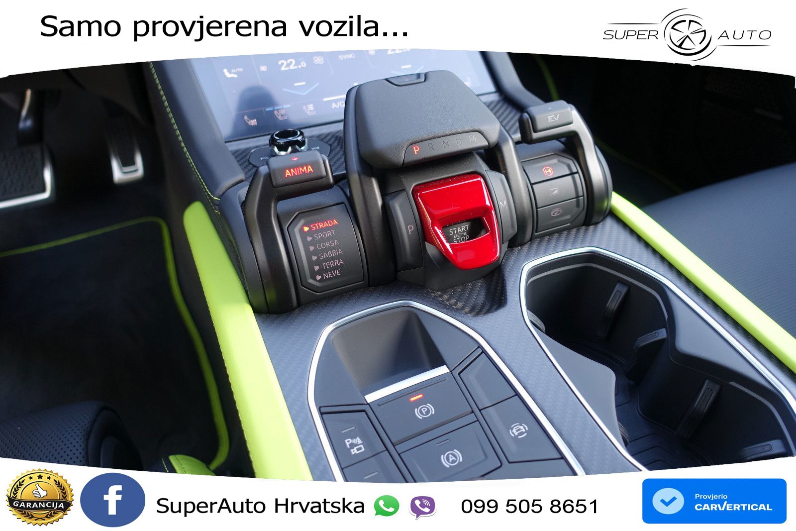 Lamborghini Urus SE 4.0 V8 (800 KS) 4WD Automatic LED+GR SJED+ACC