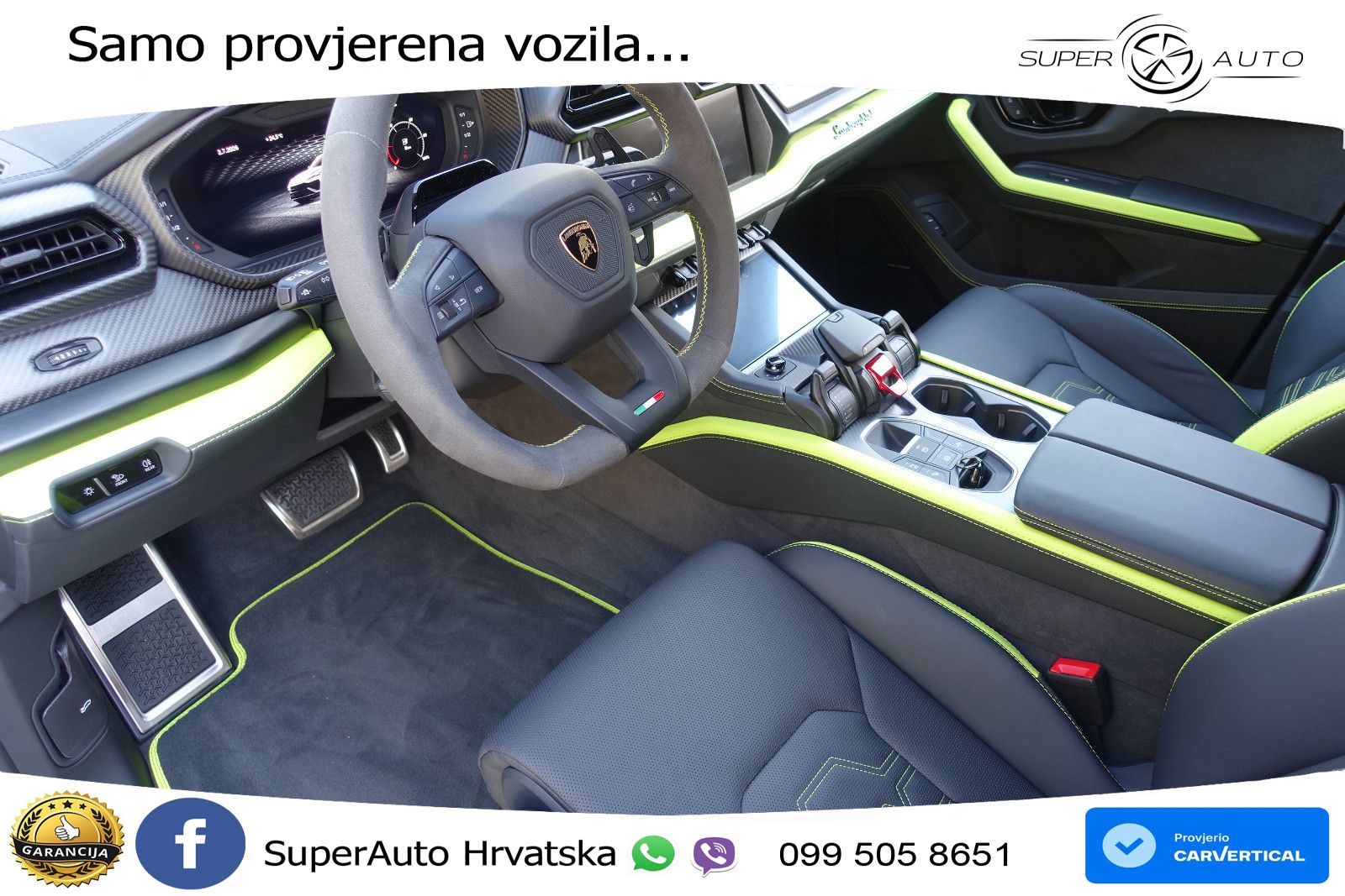 Lamborghini Urus SE 4.0 V8 (800 KS) 4WD Automatic LED+GR SJED+ACC