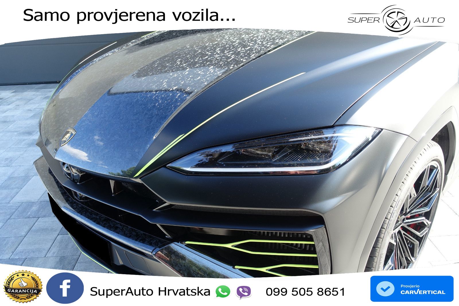 Lamborghini Urus SE 4.0 V8 (800 KS) 4WD Automatic LED+GR SJED+ACC