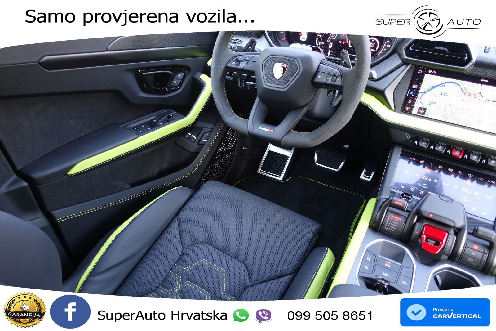 Lamborghini Urus SE 4.0 V8 (800 KS) 4WD Automatic LED+GR SJED+ACC