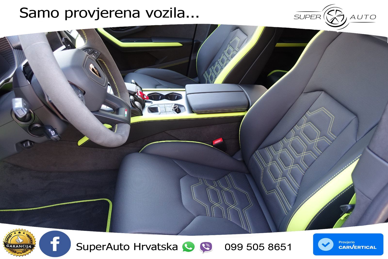 Lamborghini Urus SE 4.0 V8 (800 KS) 4WD Automatic LED+GR SJED+ACC
