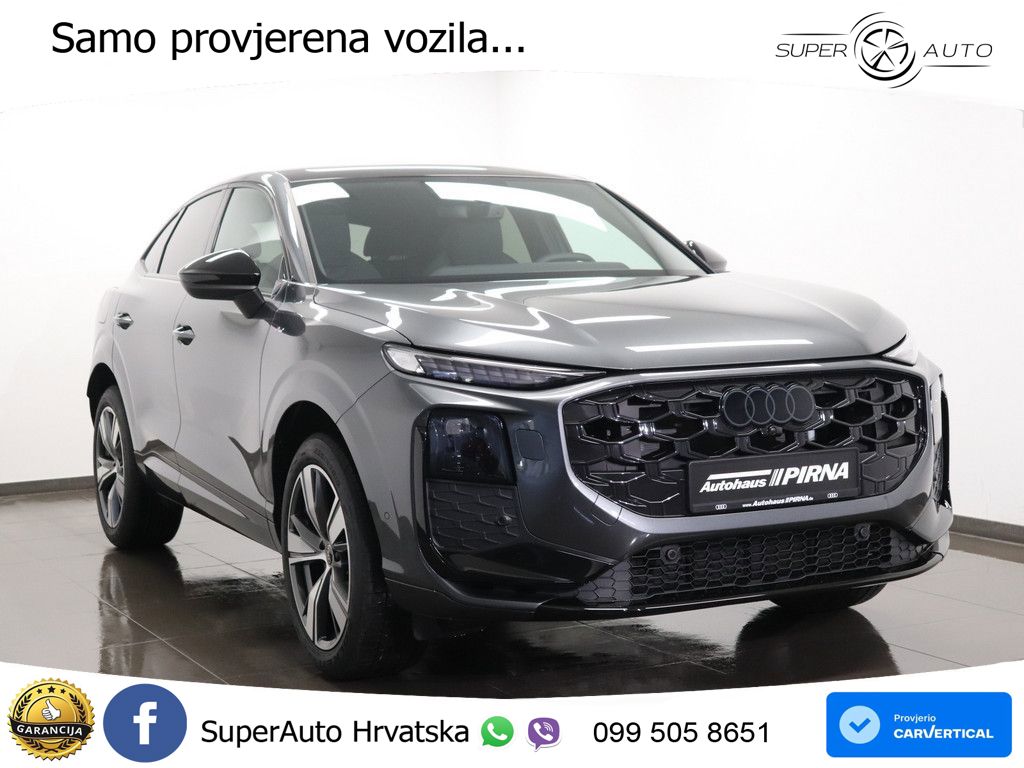 Audi Q3 III Sportback 1.5 TFSI (150 KS) S tronic LED+GR SJED+ACC