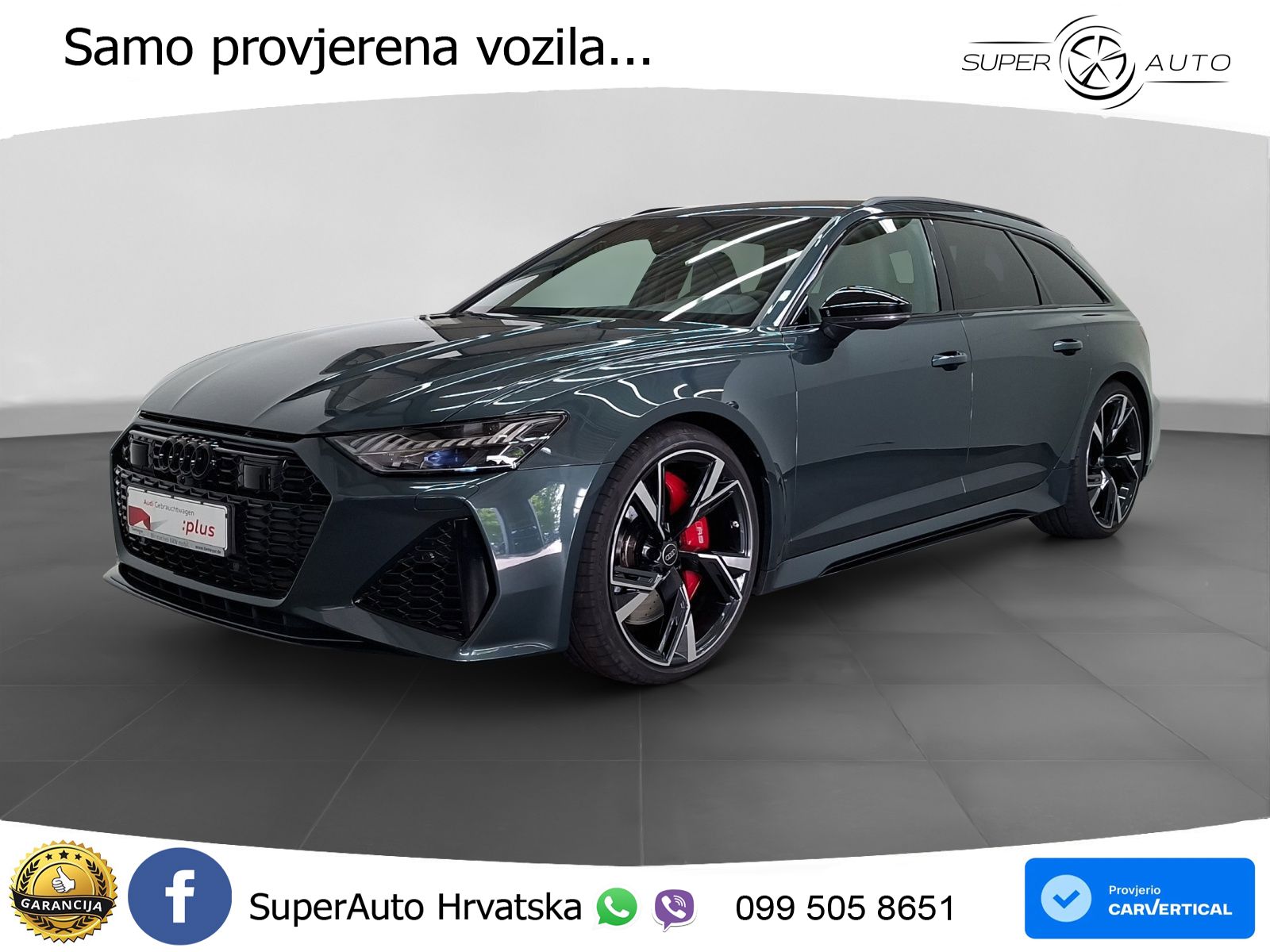 Audi RS6 Avant 4.0 TFSI V8 (600 KS) quattro Tiptronic MATRIX+GR SJED+KAM