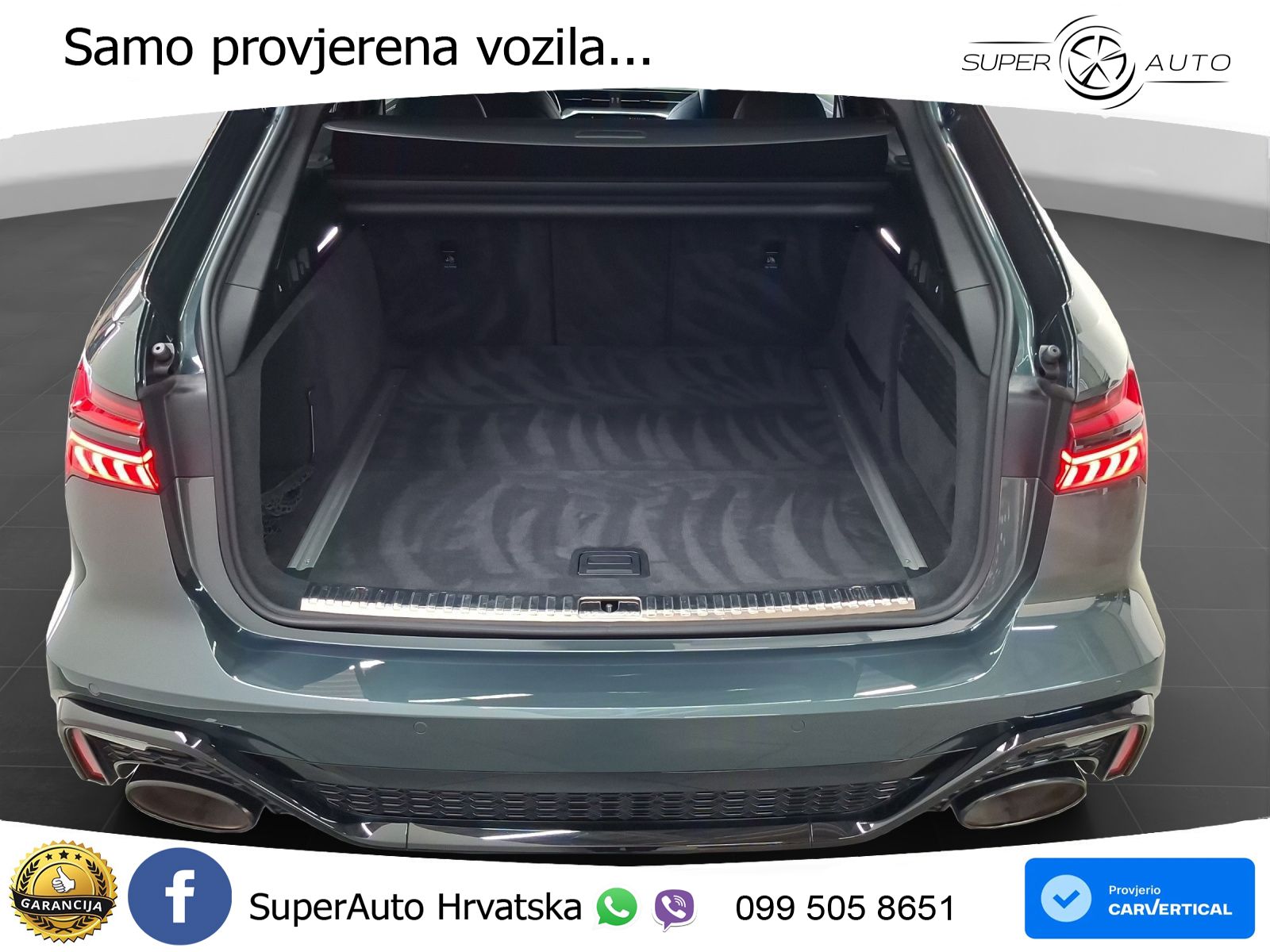 Audi RS6 Avant 4.0 TFSI V8 (600 KS) quattro Tiptronic MATRIX+GR SJED+KAM
