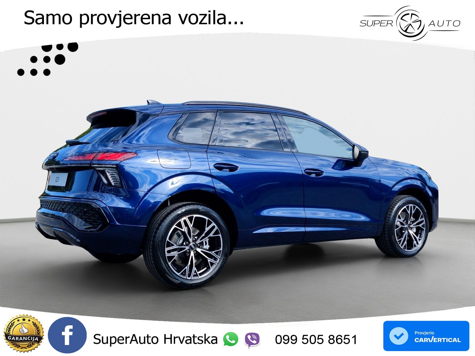 Audi Q3 1.5 TFSIe (272 KS) S tronic S line LED+GR SJED+ACC