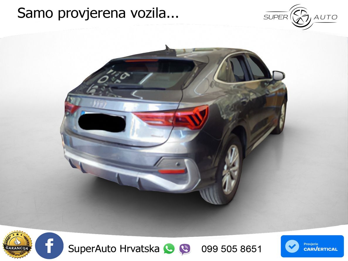 Audi Q3 II Sportback 40 TFSI (190 KS) quattro S tronic S line