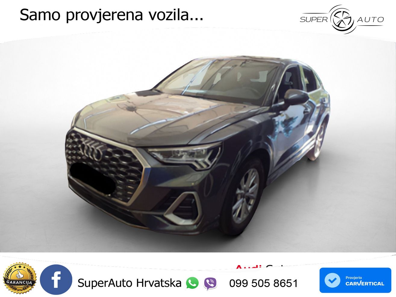 Audi Q3 II Sportback 40 TFSI (190 KS) quattro S tronic S line