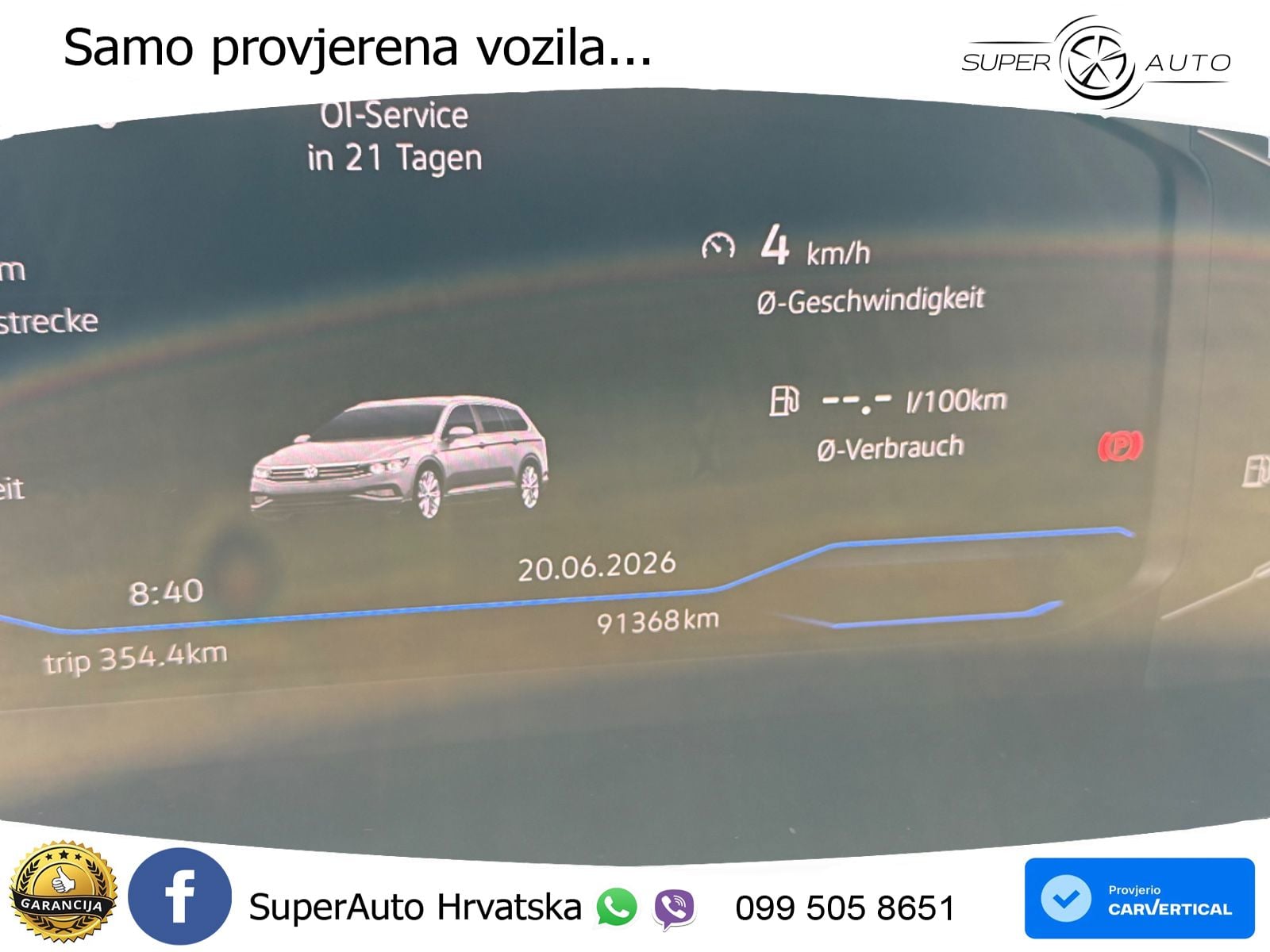 Volkswagen Passat Variant 2.0 TDI (150 KS) LED+GR SJED+ACC