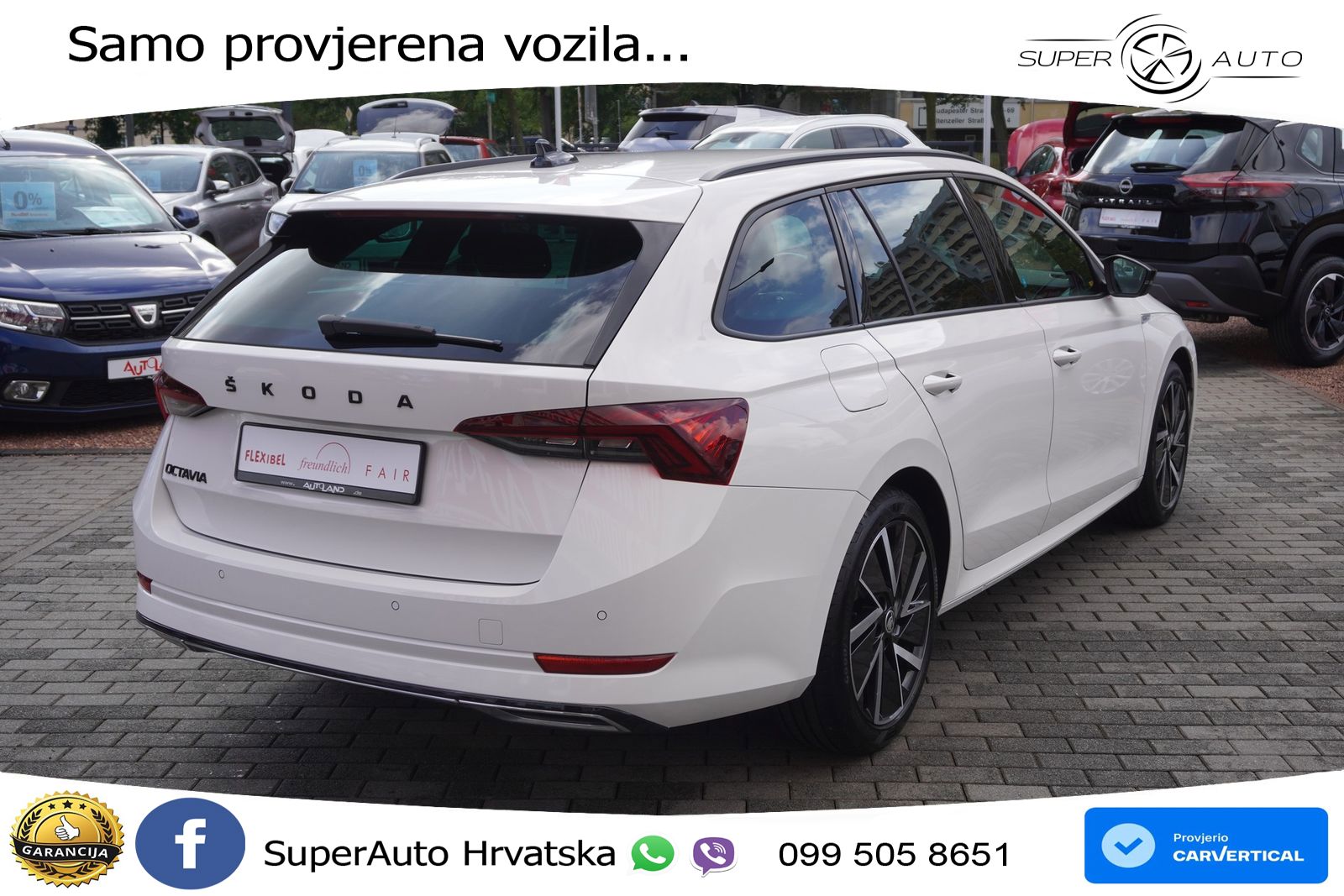 Škoda Octavia Combi 1.5 TSI (150 KS) SportLine
