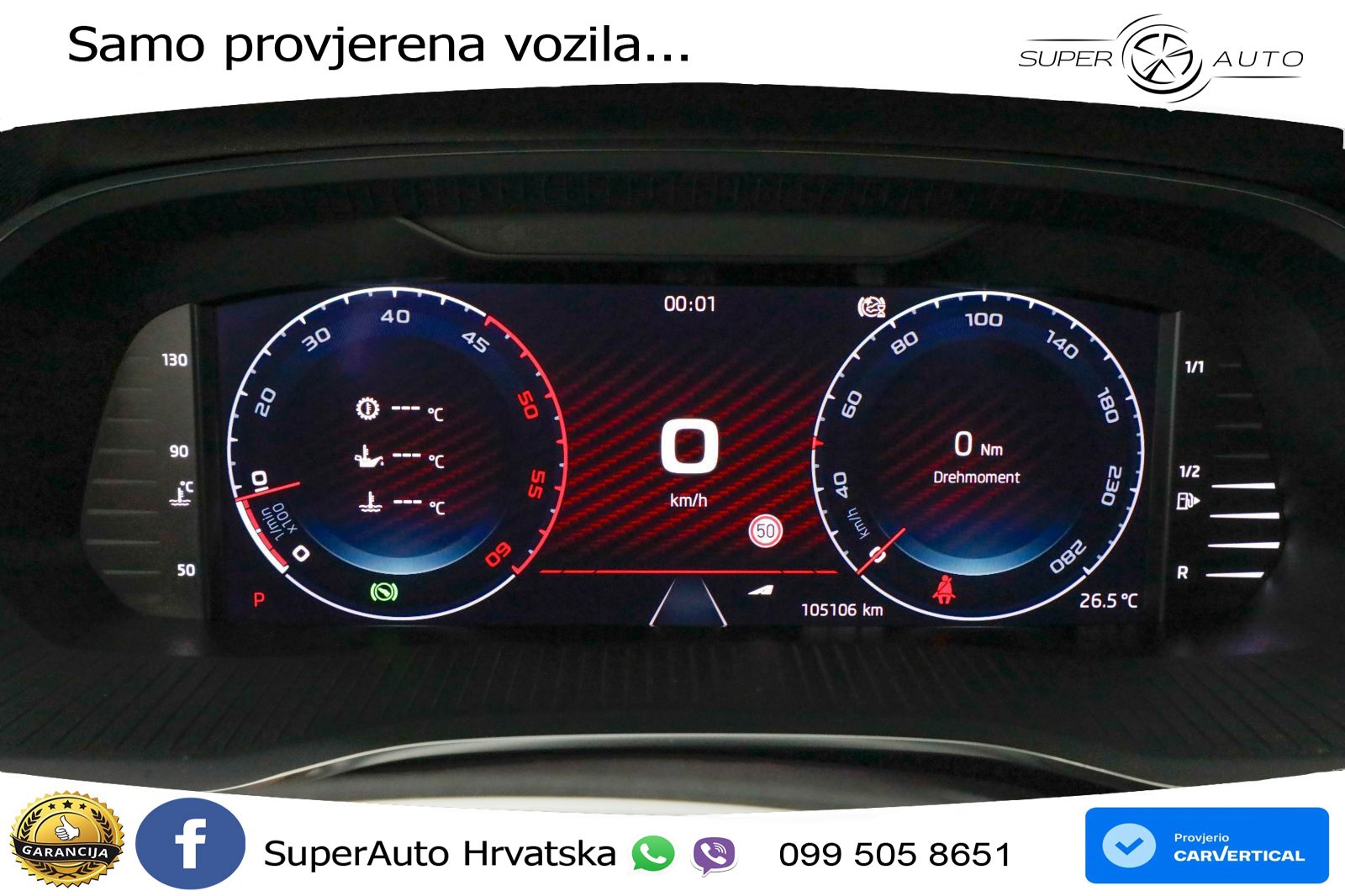 Škoda Octavia Combi RS 2.0 TDI (200 KS) DSG LED+GR SJED+ACC