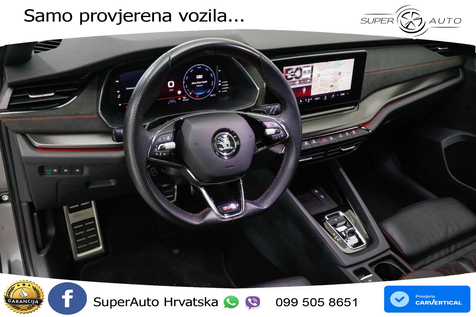 Škoda Octavia Combi RS 2.0 TDI (200 KS) DSG LED+GR SJED+ACC