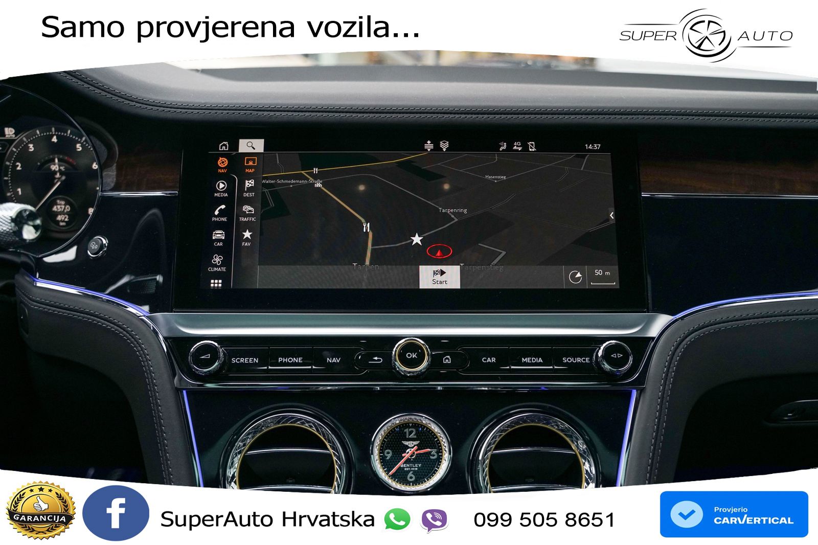 Bentley Continental GT III Speed 6.0 TSI W12 (659 KS) AWD DCT LED+GR SJED+ACC