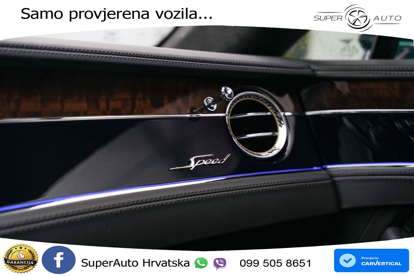 Bentley Continental GT III Speed 6.0 TSI W12 (659 KS) AWD DCT LED+GR SJED+ACC