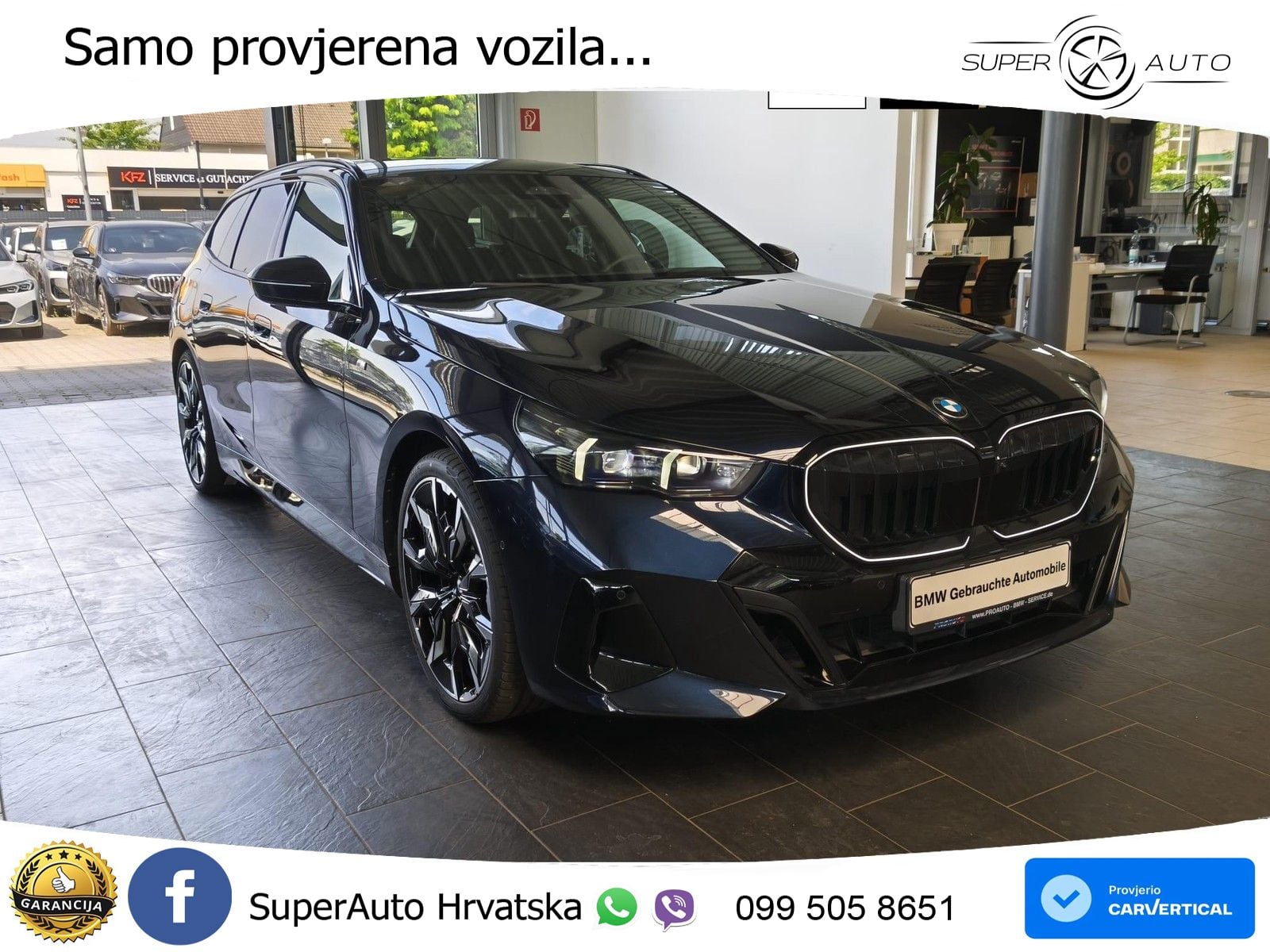 BMW 520i Touring (208 KS) Steptronic M Sport ACC+HEAD+GR SJED+360+PANO