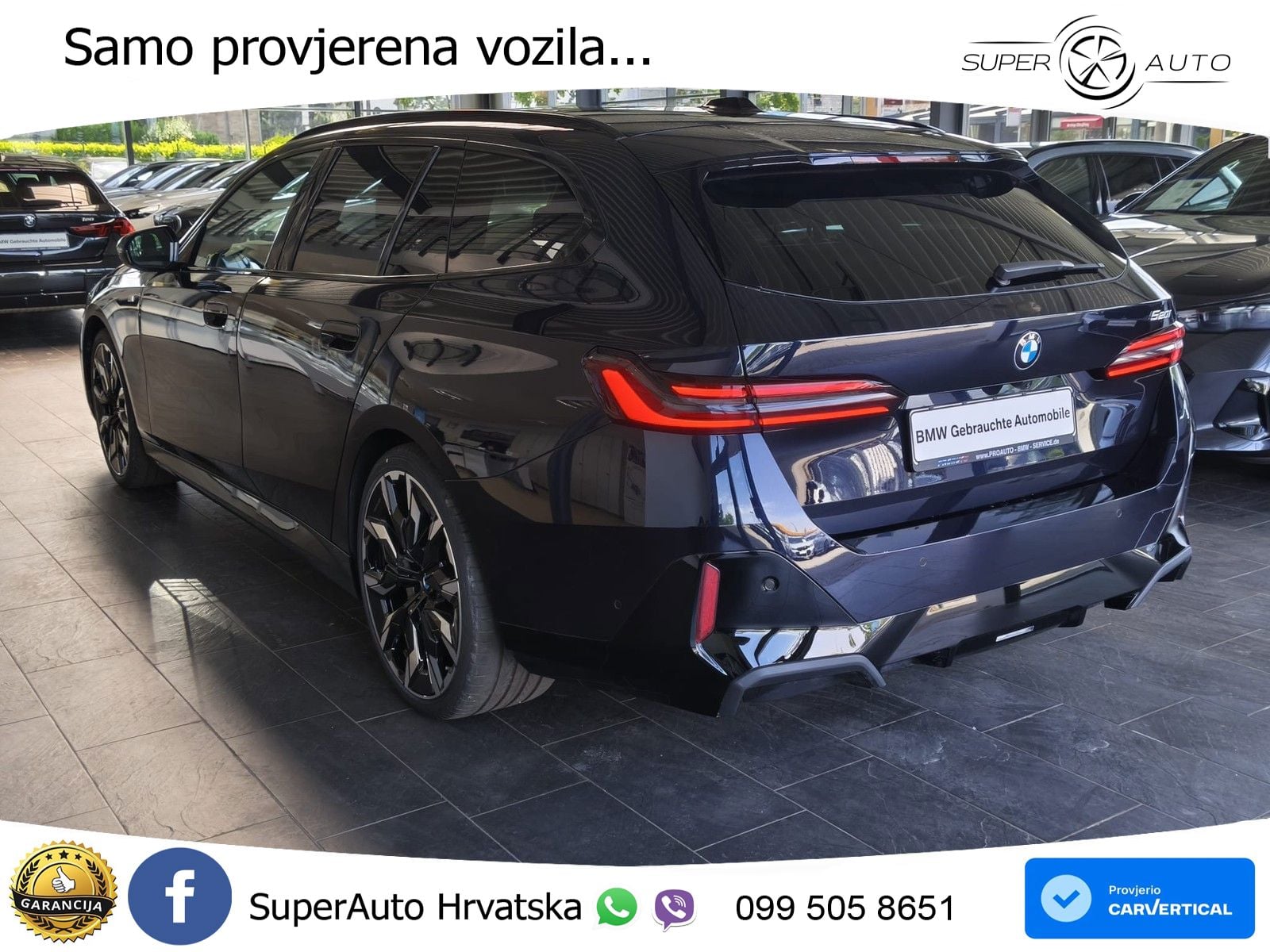 BMW 520i Touring (208 KS) Steptronic M Sport ACC+HEAD+GR SJED+360+PANO